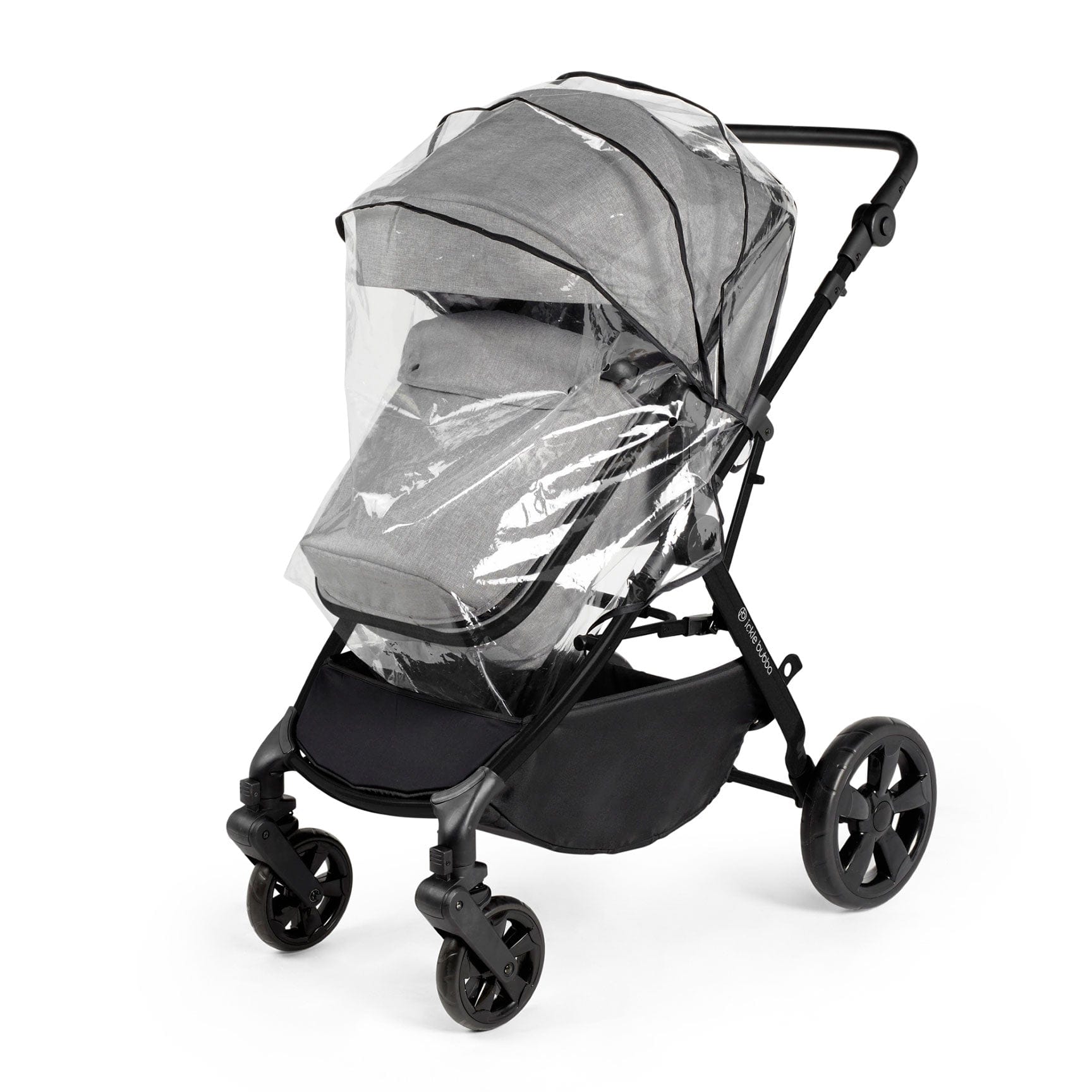 Ickle Bubba Comet 3-in-1 Travel System with Astral Car Seat in Space Grey Baby Prams 10-008-101-014 5056515025767