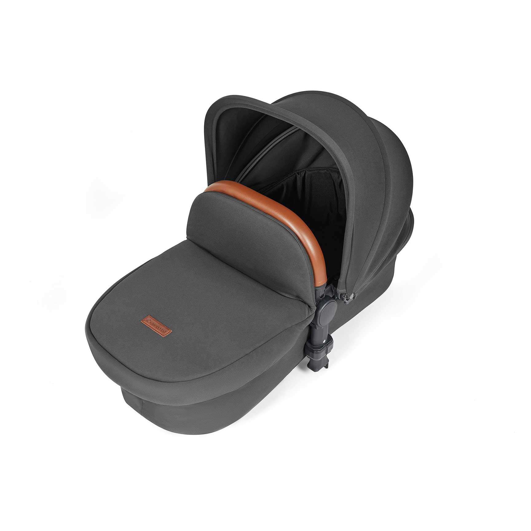 Ickle Bubba Stomp Luxe 2 in 1 Premium Pushchair in Black Charcoal Grey