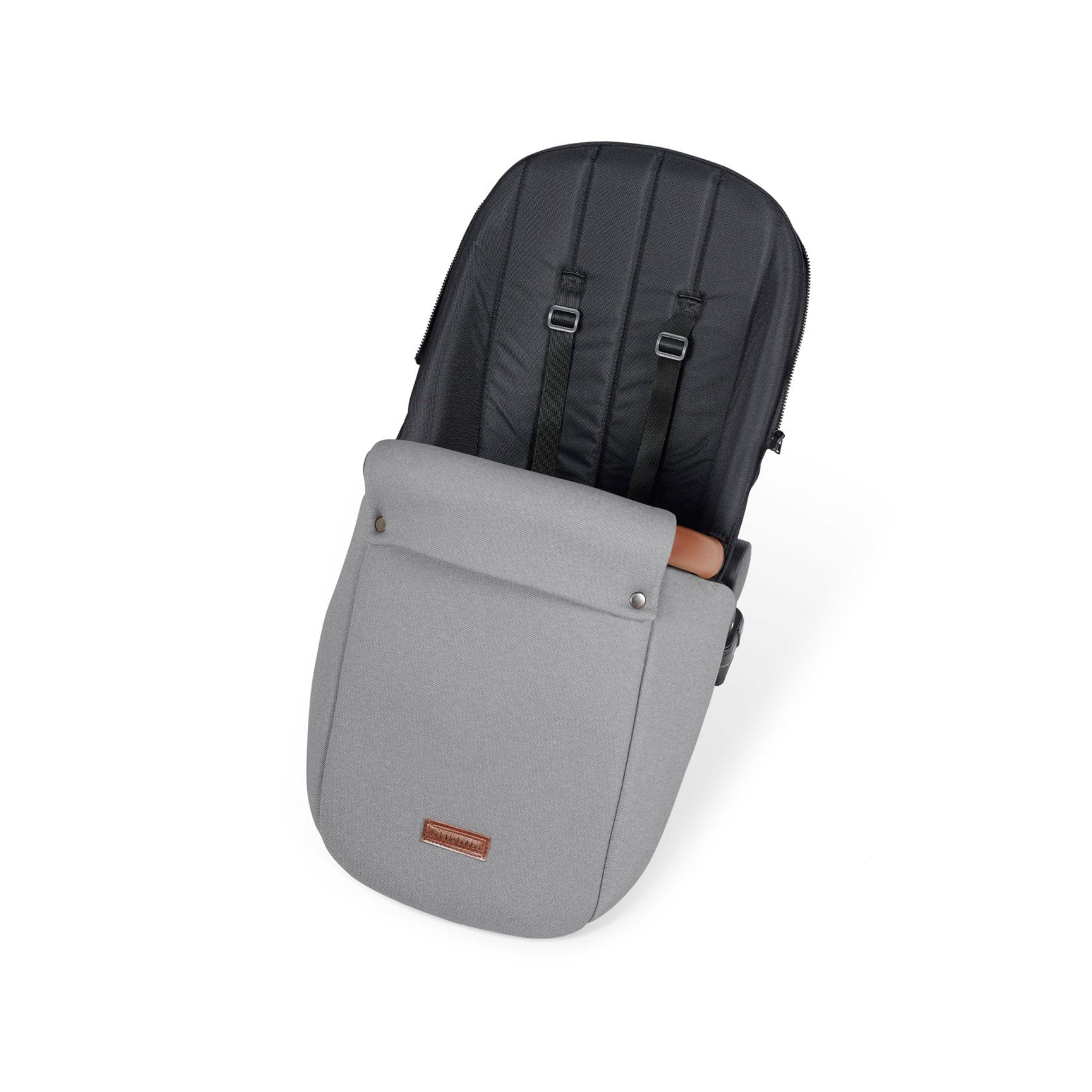 Ickle Bubba Stomp Luxe All-in-One Travel System with Isofix Base in  Black/Pearl Grey/Tan Travel Systems 10-011-300-211 5056515026467