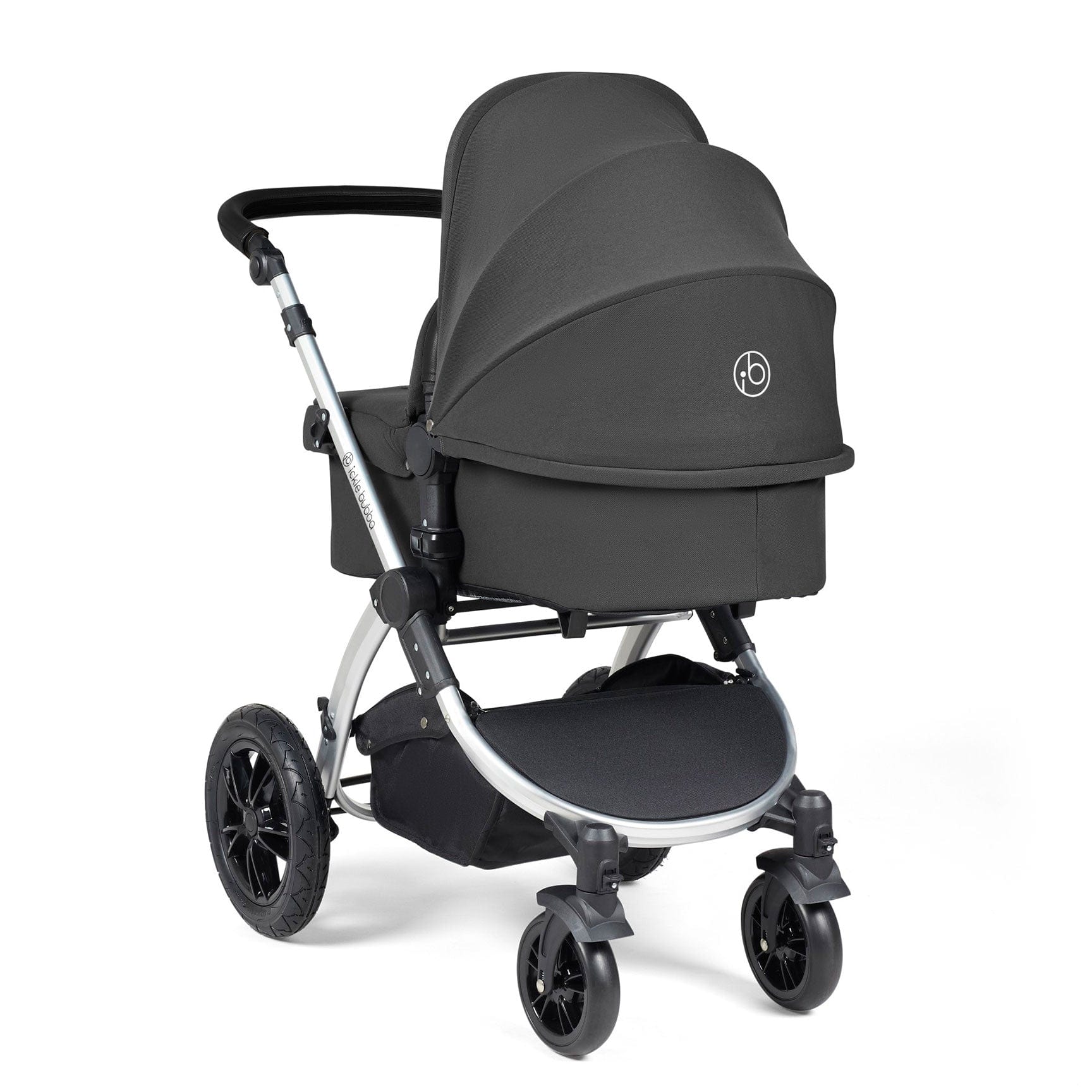 Ickle Bubba Stomp Luxe All in One Travel System with Isofix Base in Si