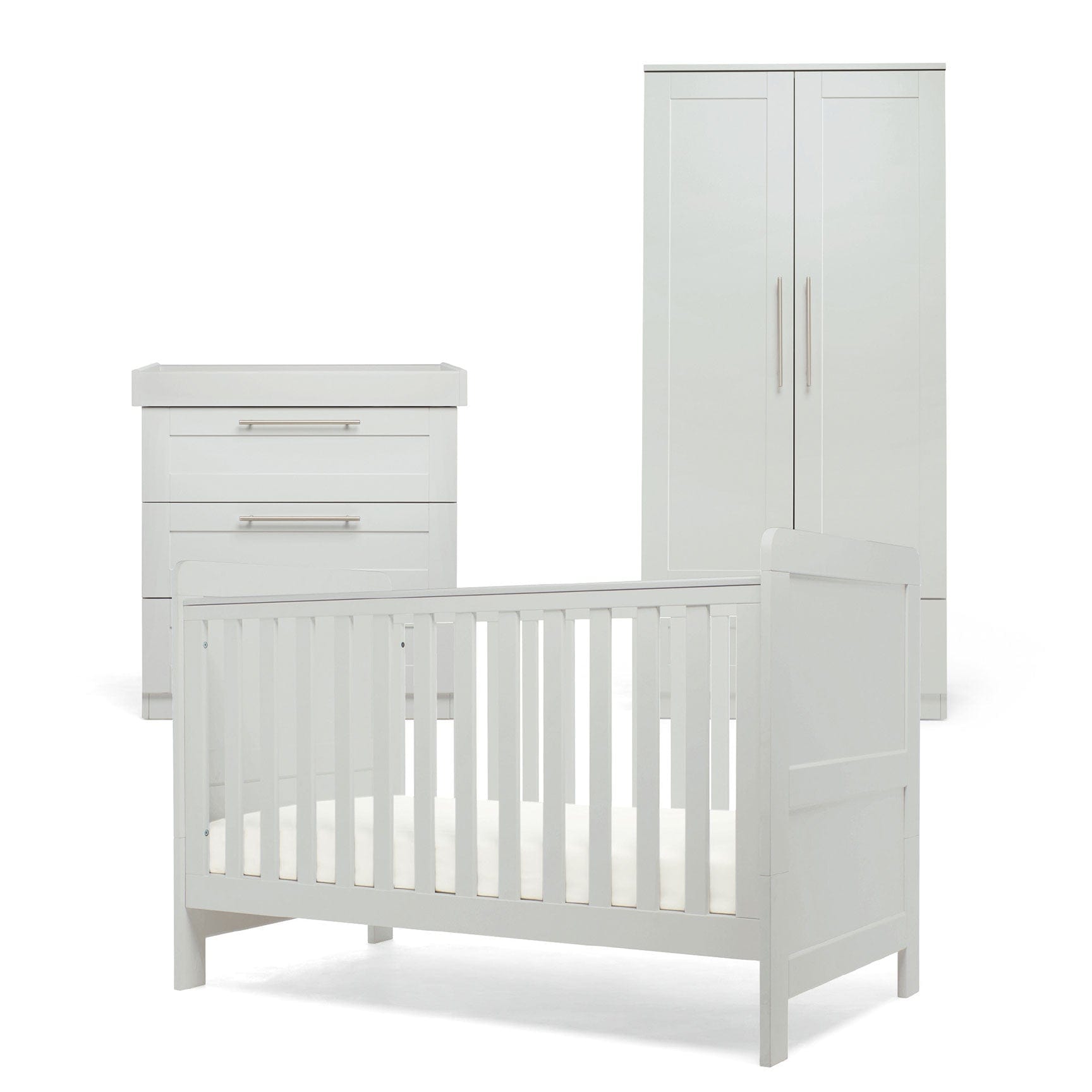 Mamas and Papas Hampden 3 Piece Room Set in Grey Nursery Room Sets