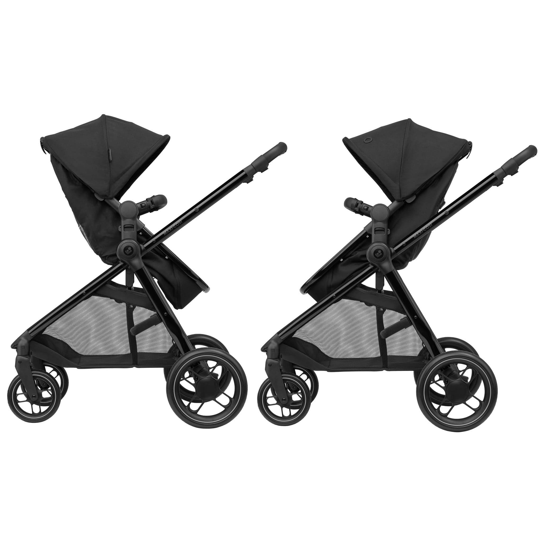 Maxi Cosi Zelia Luxe Cabriofix i Size Base Travel System in Twillic