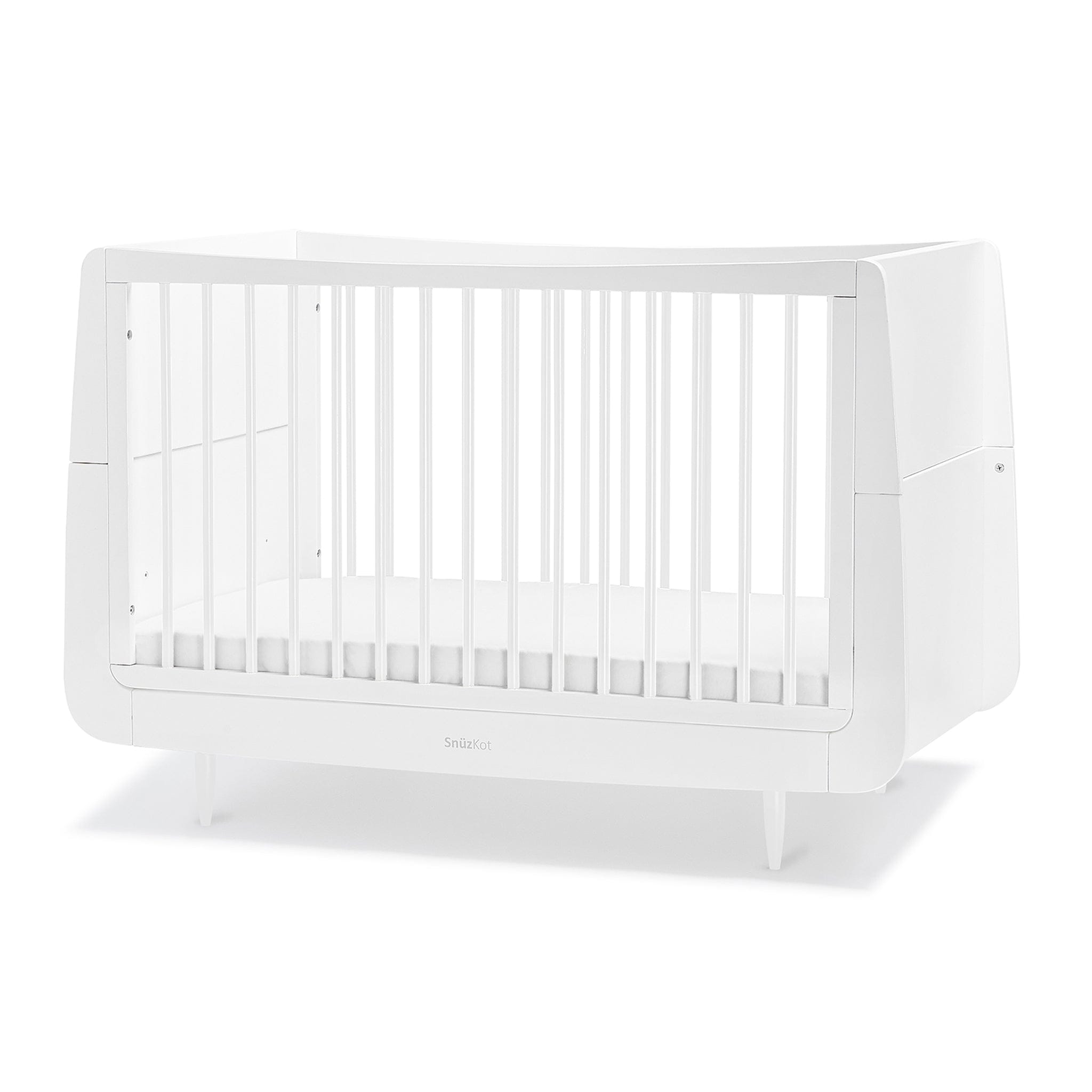 SnüzKot Skandi 2 Piece Nursery Furniture Set in White Nursery Room Sets FN007SA 5060157946502